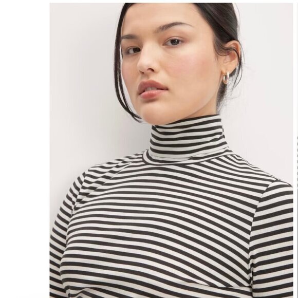 Everlane | The Organic Cotton Turtleneck - Picture 2 of 12